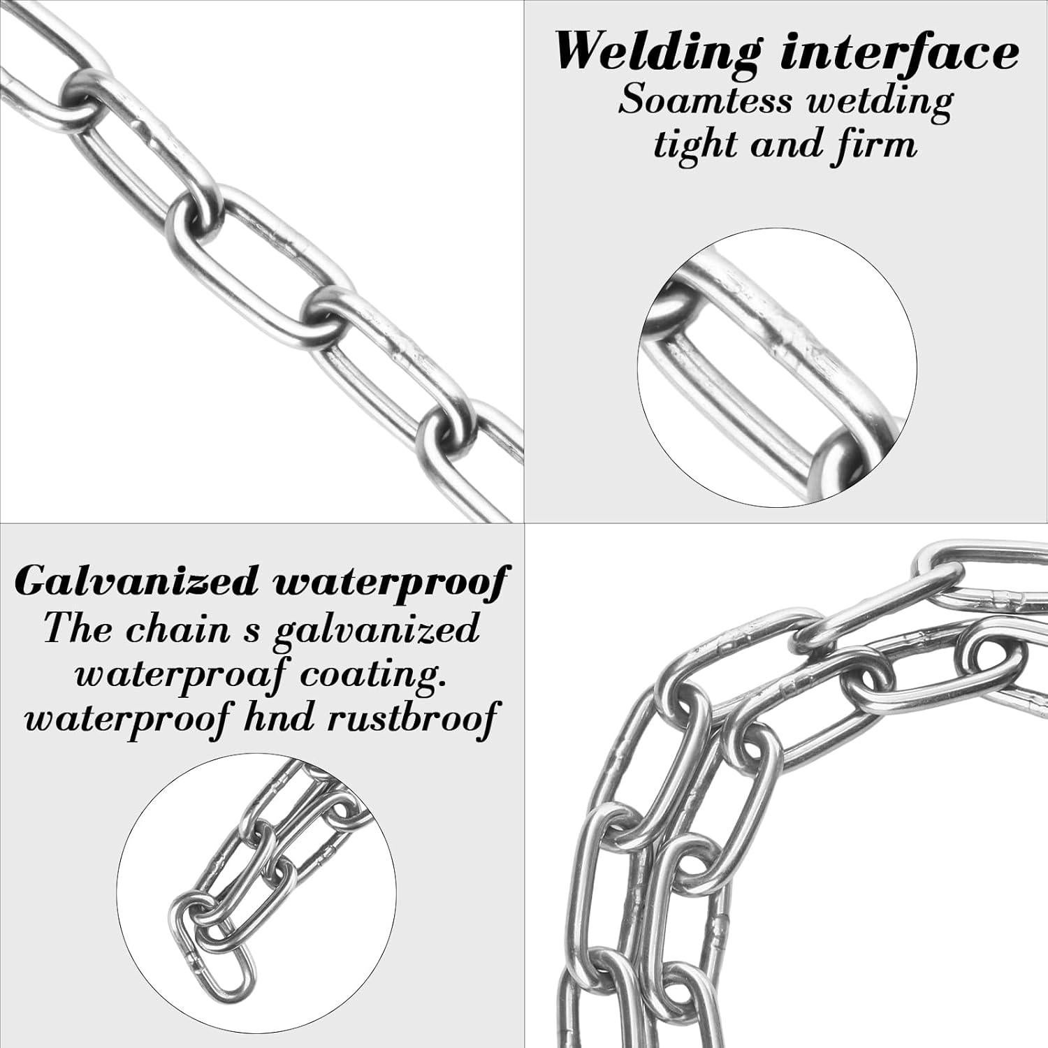 Candado de Cadena de Seguridad Zxglxinyao 80cm Acero Inoxidable