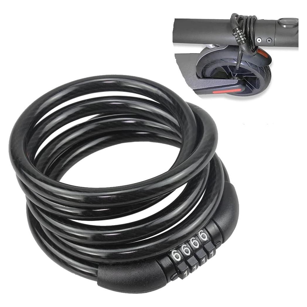 Candado de Cable Seway 1.2m x 8mm para Scooter M365