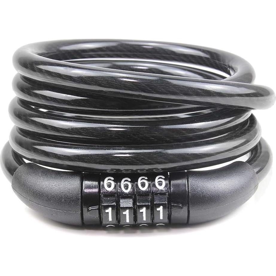 Candado de Cable Seway 1.2m x 8mm para Scooter M365