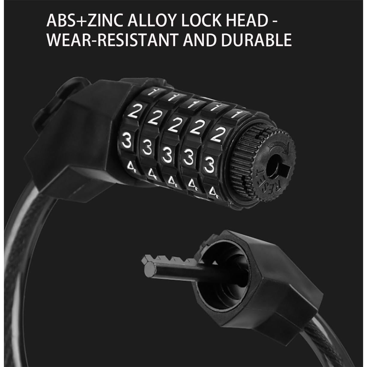 Candado de Cadena MIKMAYTOO 1.1m Acero Inoxidable Resistente