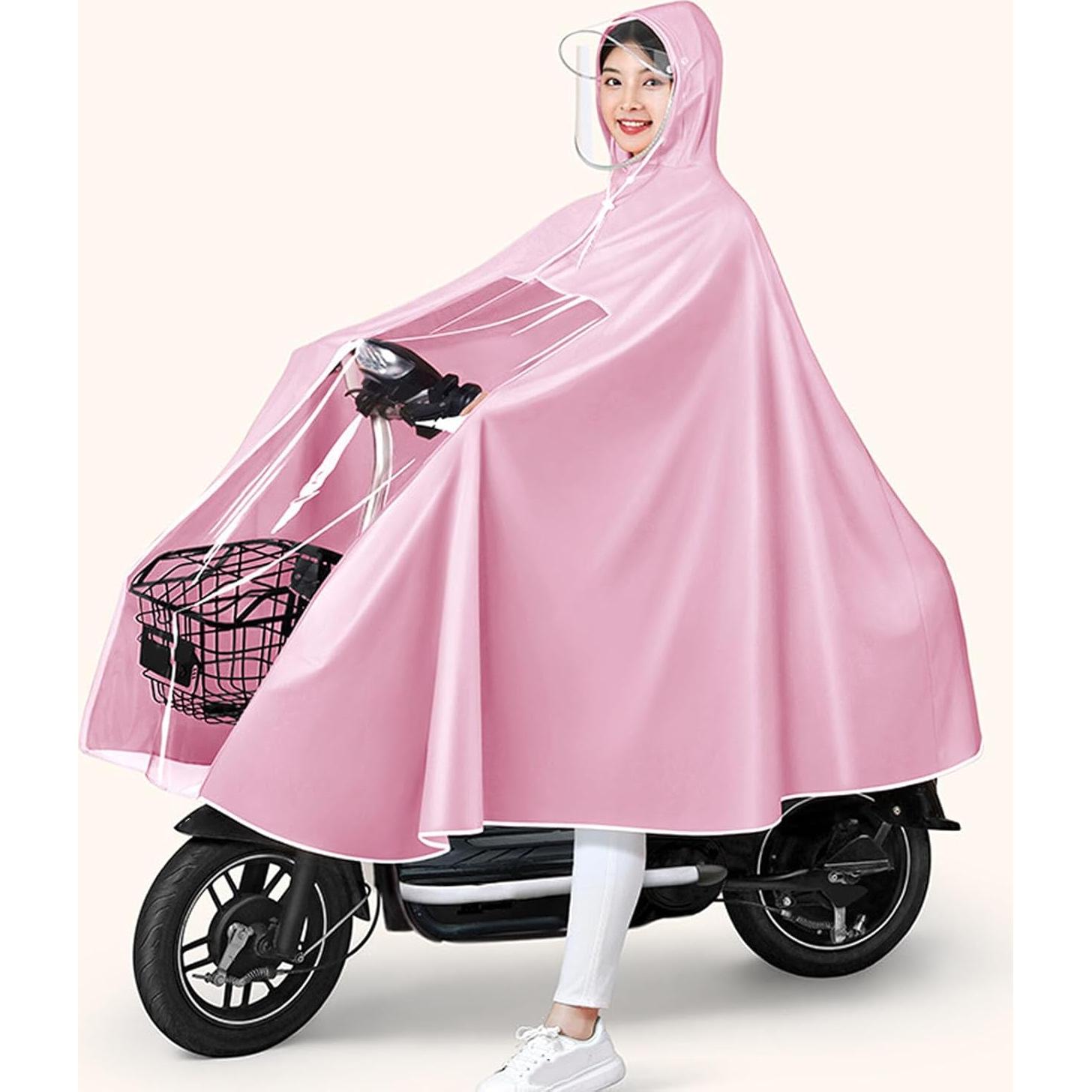Poncho de Lluvia Alomejor 3XL Reutilizable para Bicicletas