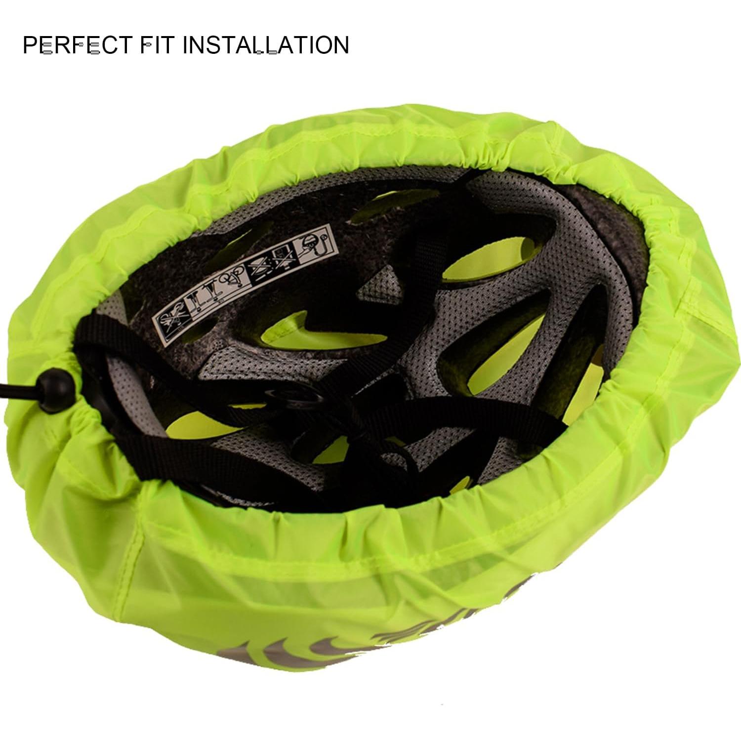 Paquete de 2 Fundas Impermeables para Casco de Bicicleta JSAHAH