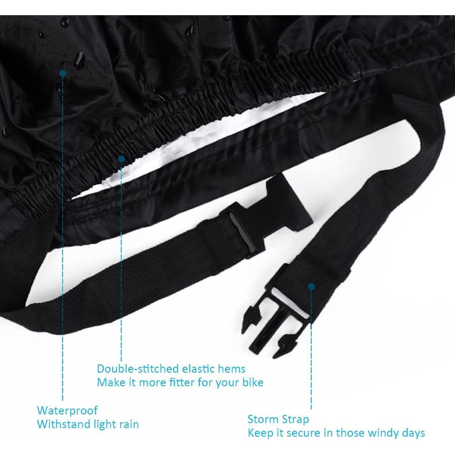 Funda Impermeable para Bicicleta Indeedbuy XL 1-2 Bicicletas