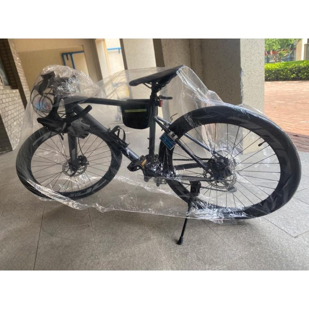 2 Cubiertas Desechables para Bicicleta YehVeh 2x Impermeables