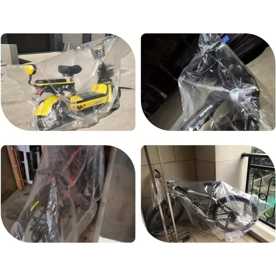 2 Cubiertas Desechables para Bicicleta YehVeh 2x Impermeables