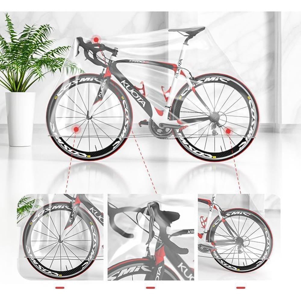 2 Cubiertas Desechables para Bicicleta YehVeh 2x Impermeables