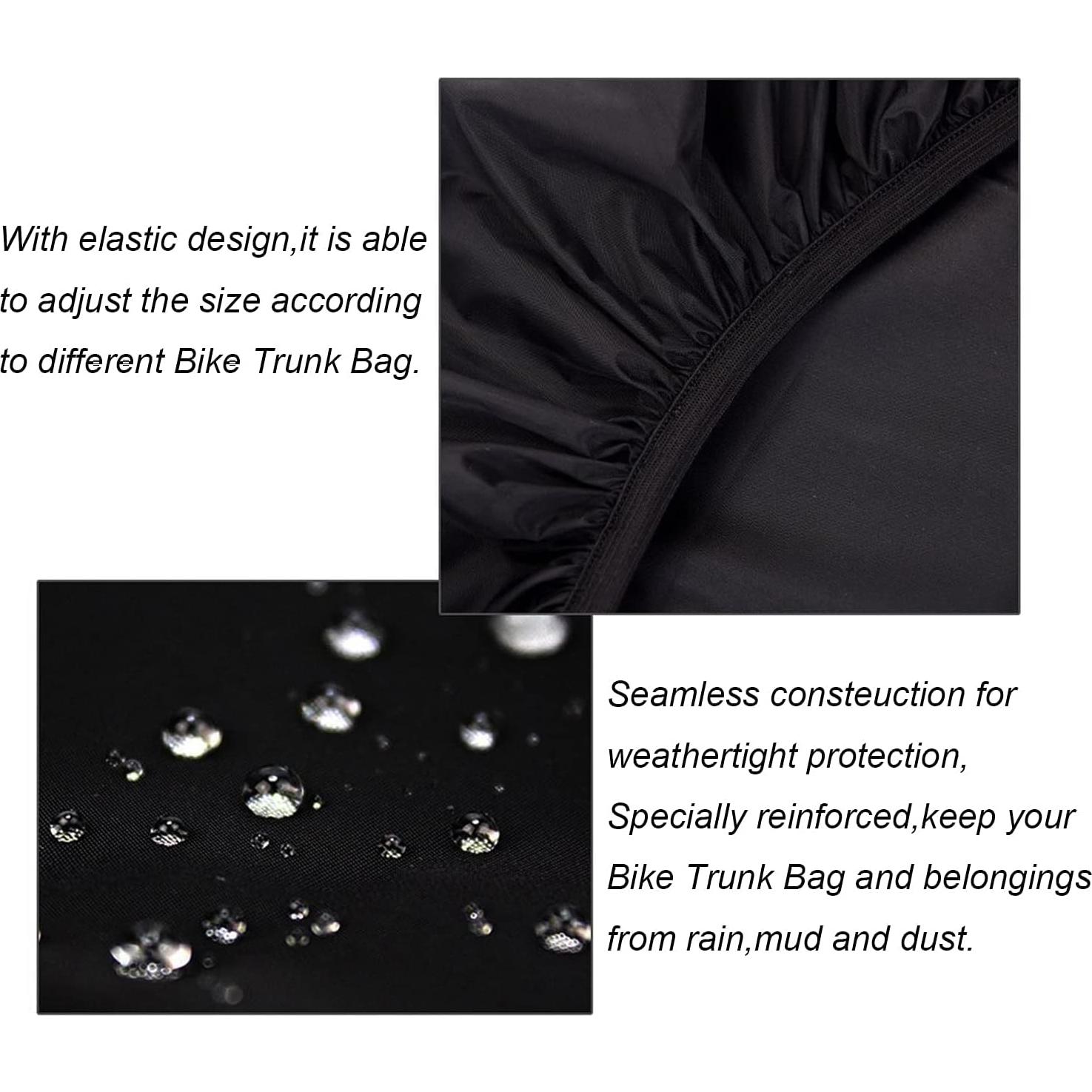 Cubierta de Lluvia JSAHAH para Portaequipajes de Bicicleta 35L