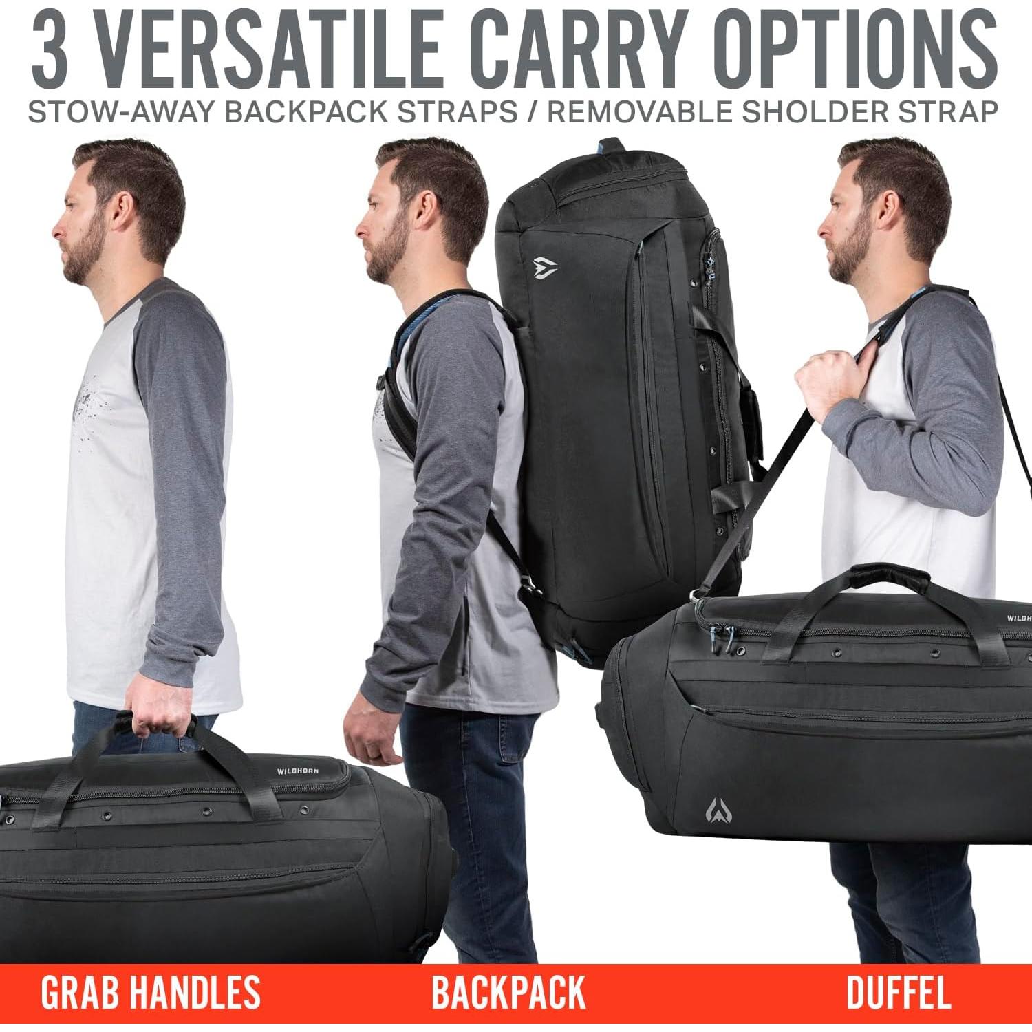 Bolsa Duffel Wildhorn Big Mesa 90L Impermeable para MTB