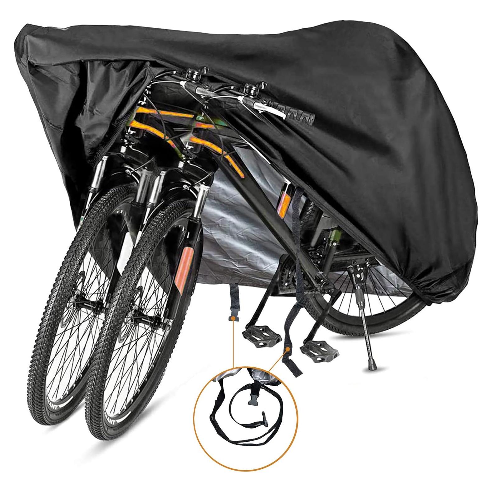 Funda Impermeable para Bicicleta Szblnsm XL 420D para 1 o 2 Bicicletas