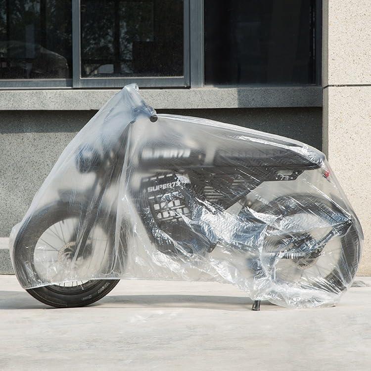 5 Fundas Desechables para Bicicleta Yhalyea - Protección Lluvia