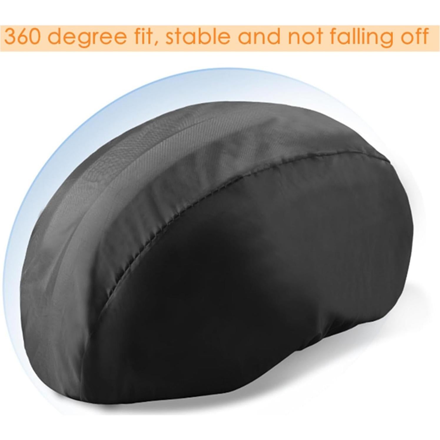 Cubierta de Casco de Bicicleta Impermeable JiathreeJ 2 Pcs