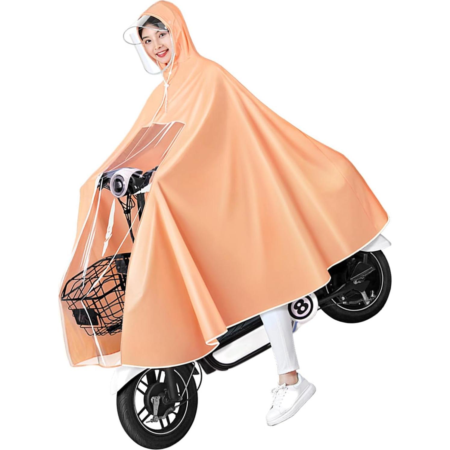 Poncho de Lluvia Fockety para Scooter Eléctrico - PVC Reutilizable