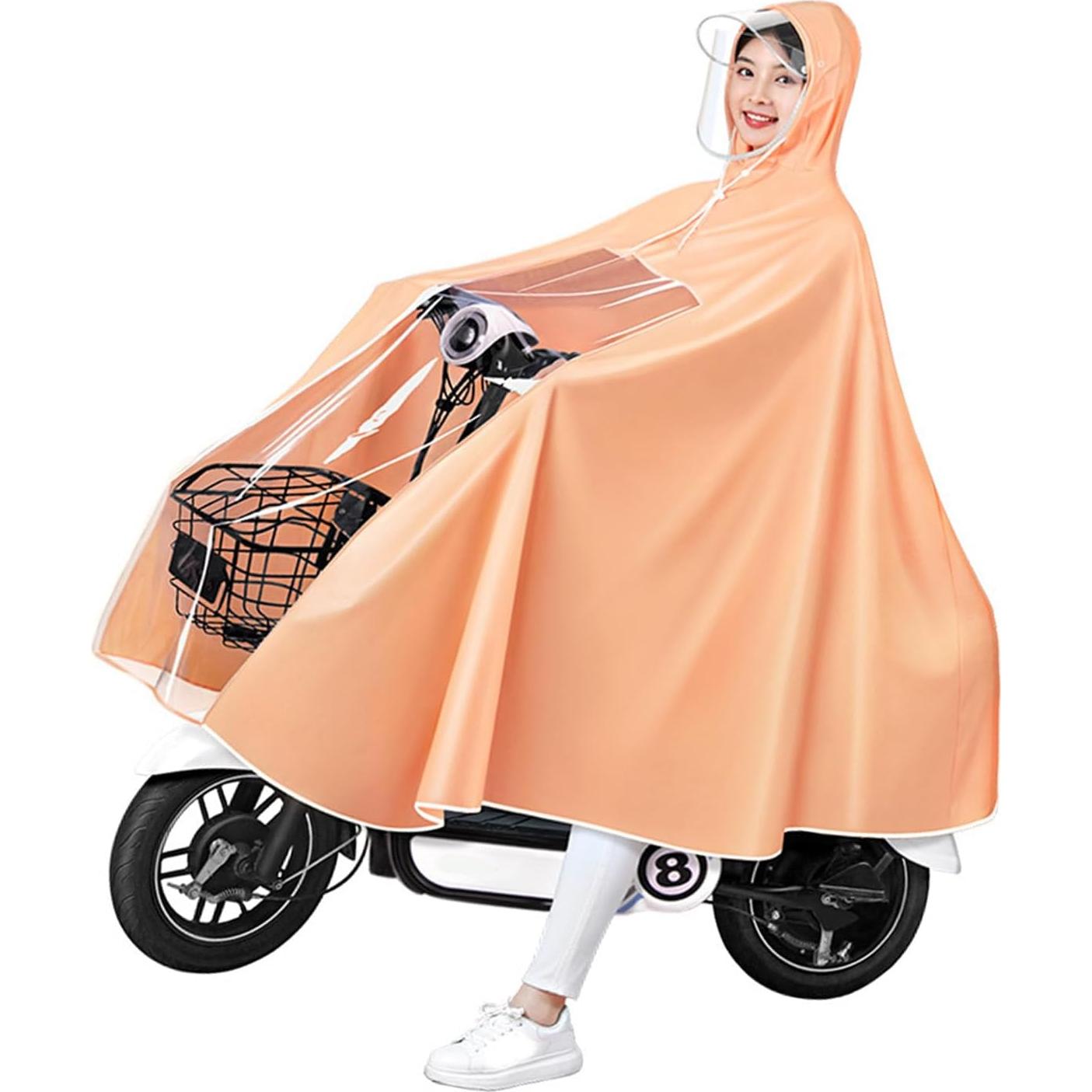 Poncho de Lluvia Fockety para Scooter Eléctrico - PVC Reutilizable