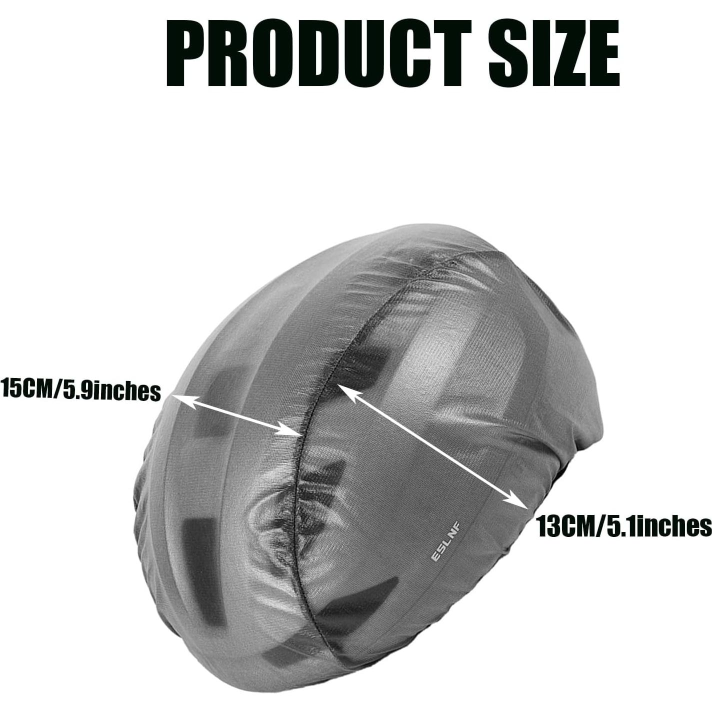 Cubierta Impermeable para Casco de Ciclismo CHENSHUO Gris