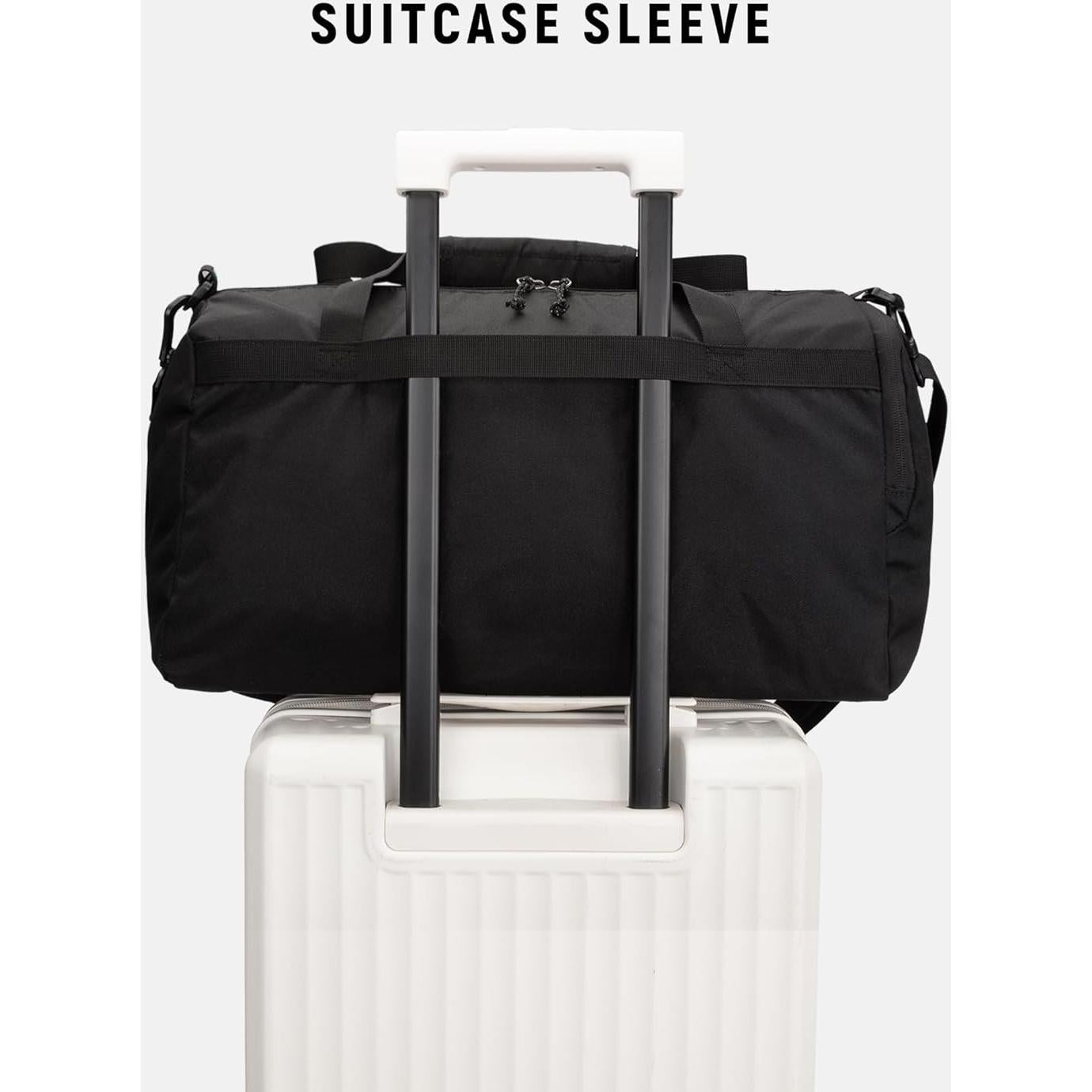 Bolsa de Gimnasio SKYSPER 30L con Compartimento Húmedo - Negro