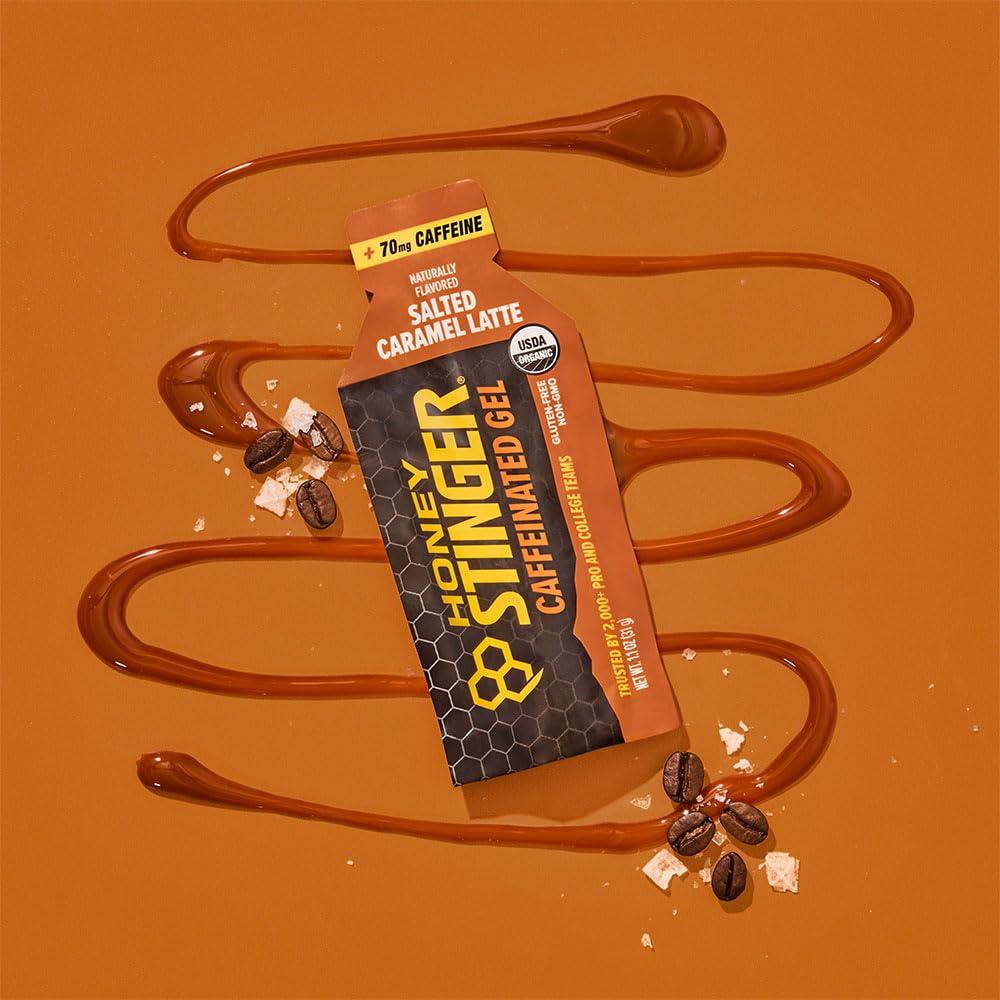 Gel Energético Orgánico Honey Stinger 31g Caramelo Salado x12