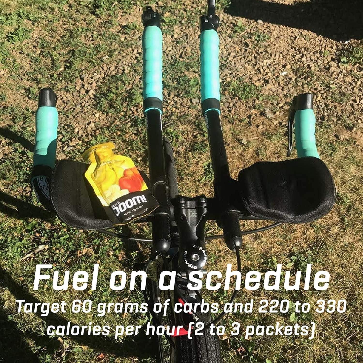 Gel Energético Carb Boom - Sabor Fruta - Paquete de 24