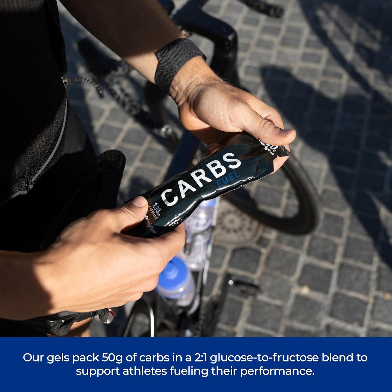 Gel Energético Vegano Carbs Fuel 50g 12-Pack Sin Gluten