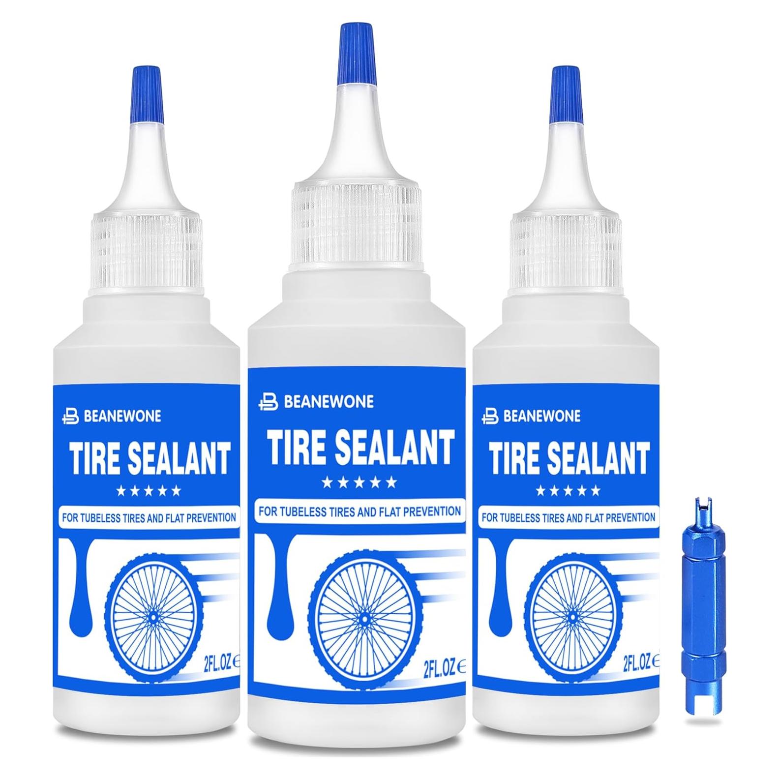 Sellador de Neumáticos Tubeless Beanewone 3x60ml para MTB