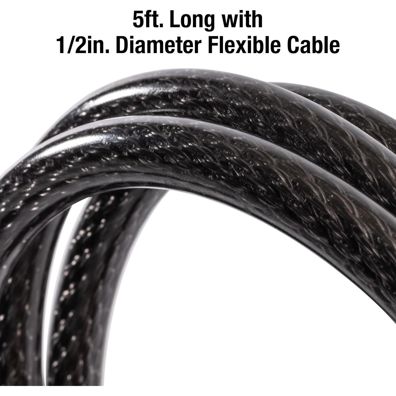 Candado de bicicleta Master Lock 8370D 1.5m combinación personalizable