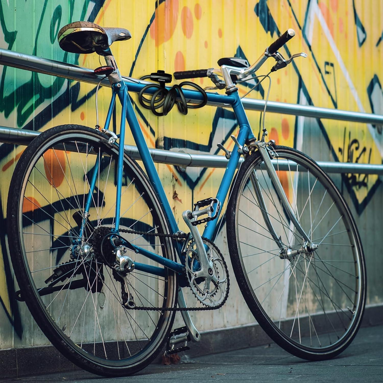 Candado de Cable para Bicicleta Titanker 1.83m Antirrobo