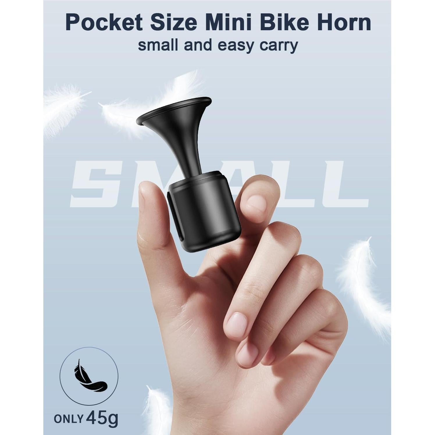 Bocina de Bicicleta Eléctrica POWVINE EH-2PRO 120dB Antirrobo