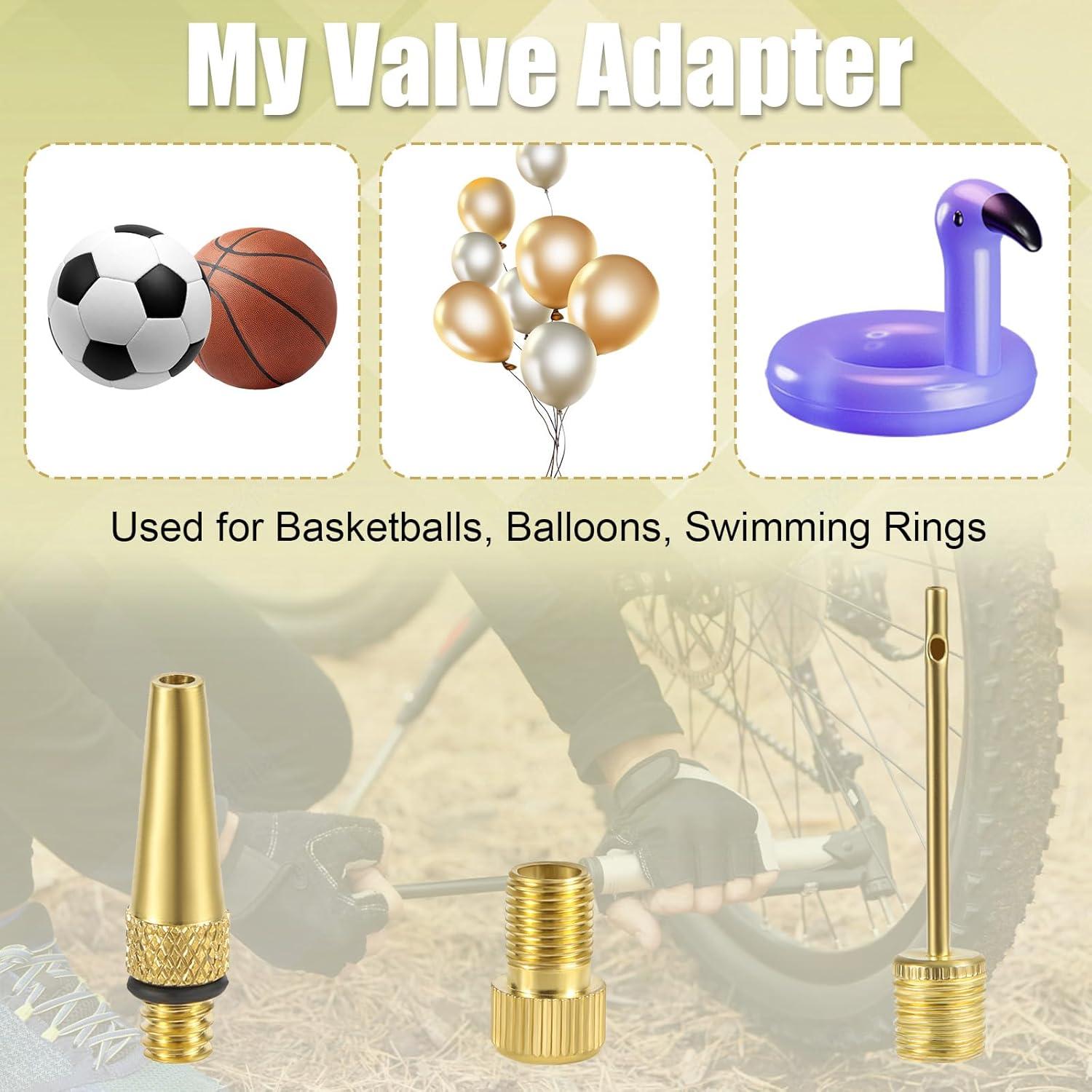 Juego de Adaptadores de Válvula de Bicicleta NQEUEPN 4 Piezas