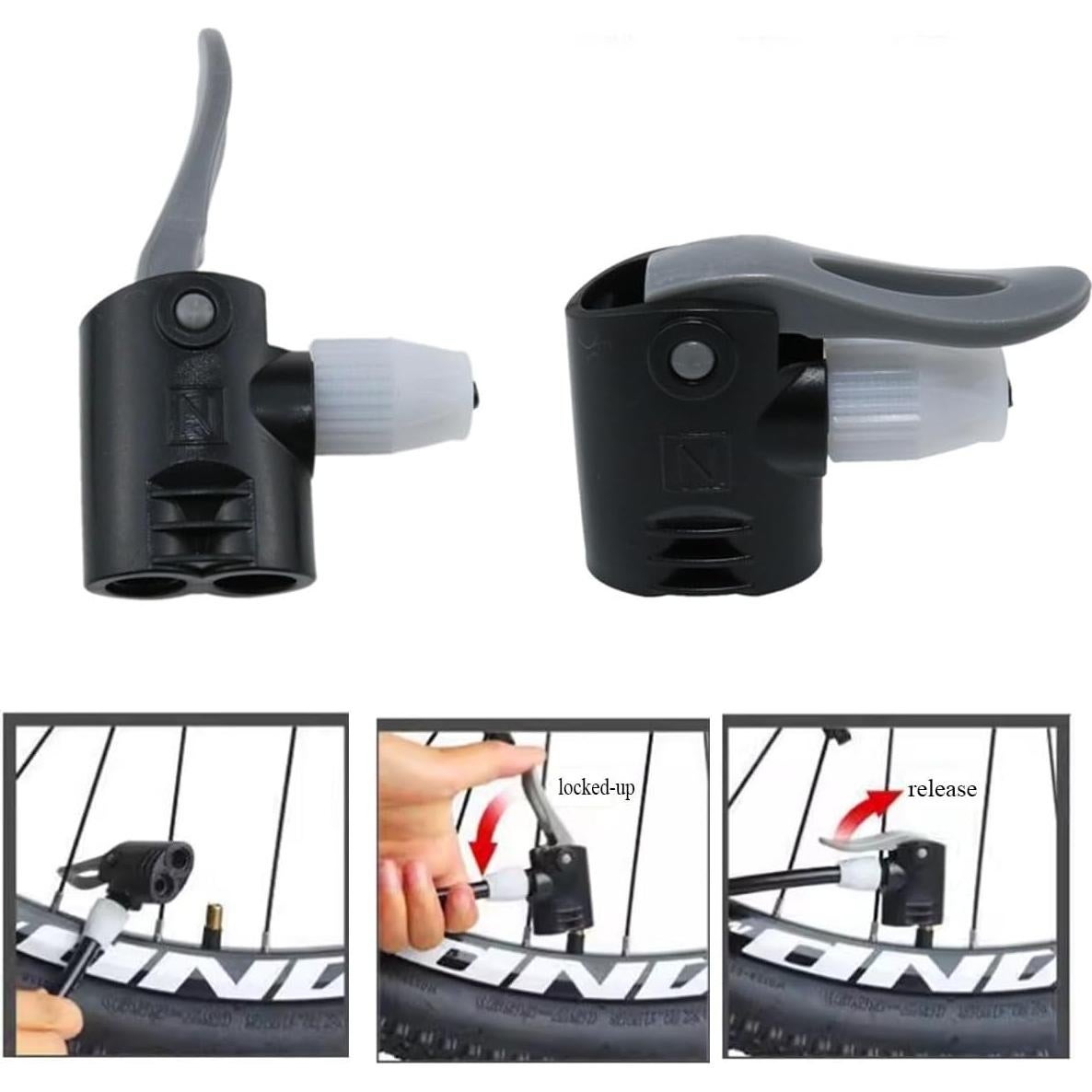 Adaptador de Válvula de Bomba de Bicicleta Meuey Lyot 2PCS