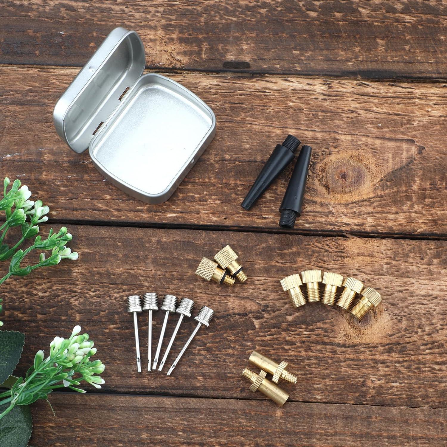 Juego de Adaptadores de Válvula de Bicicleta NQEUEPN 16 Piezas