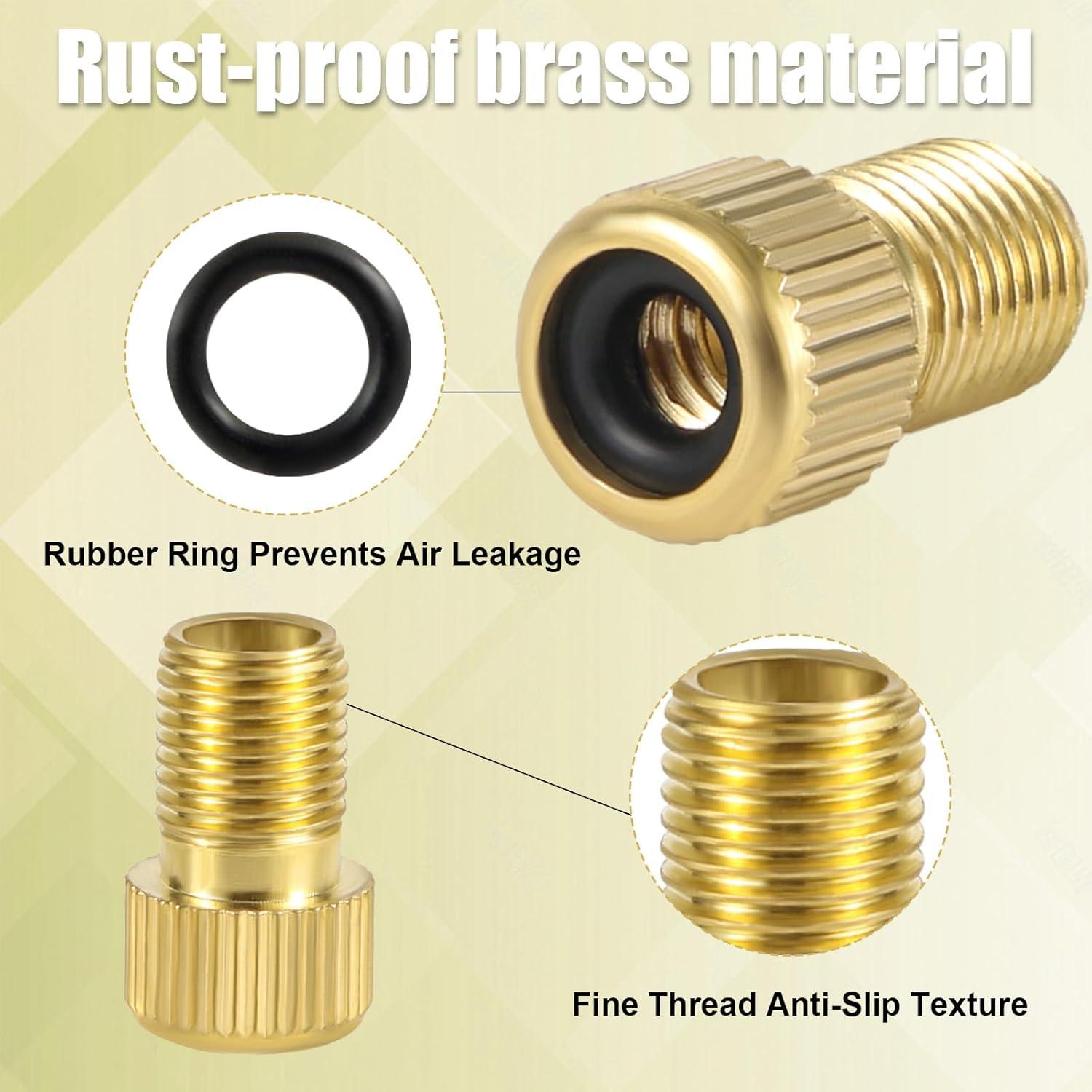 Juego de Adaptadores de Válvula de Bicicleta NQEUEPN 16 Piezas