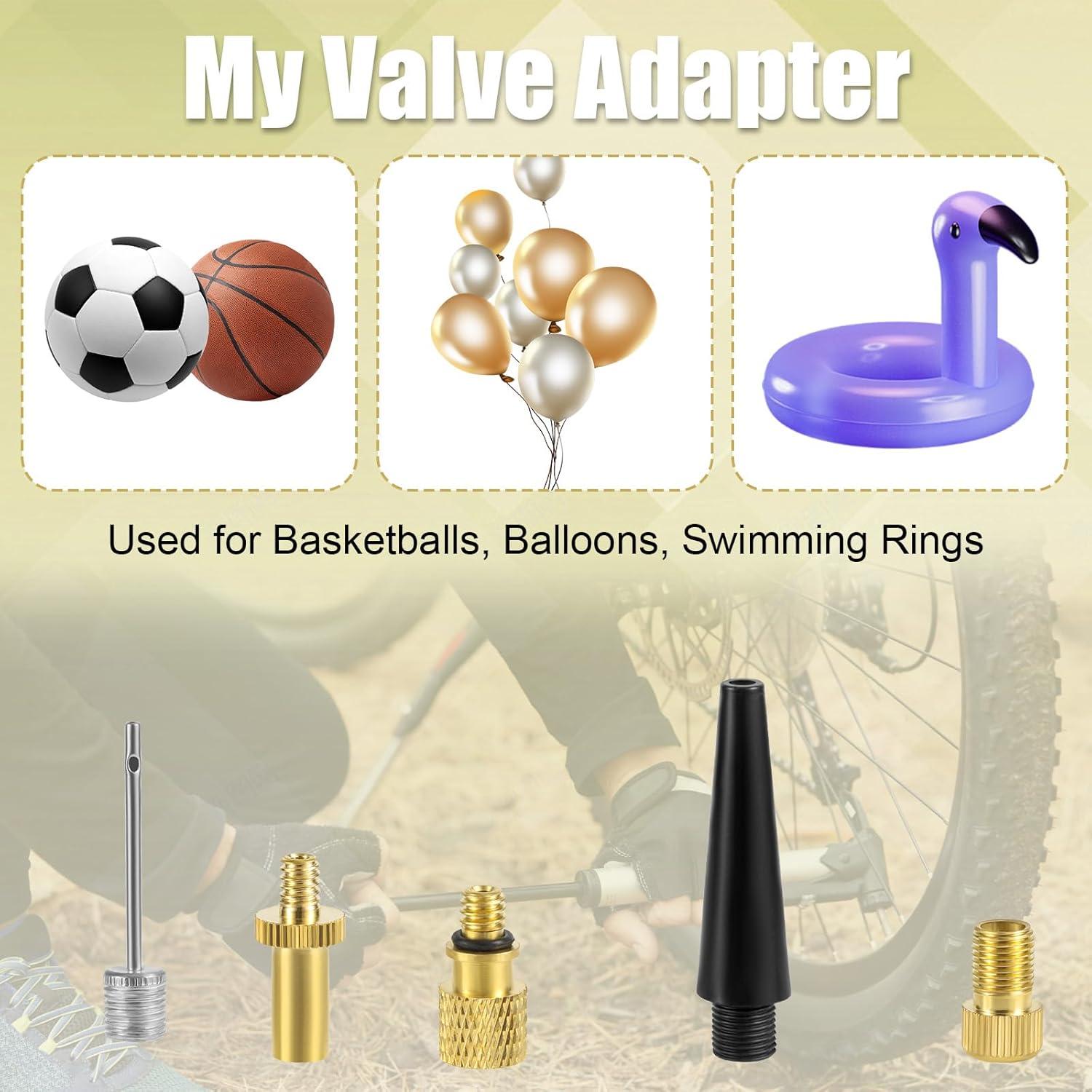 Juego de Adaptadores de Válvula de Bicicleta NQEUEPN 16 Piezas