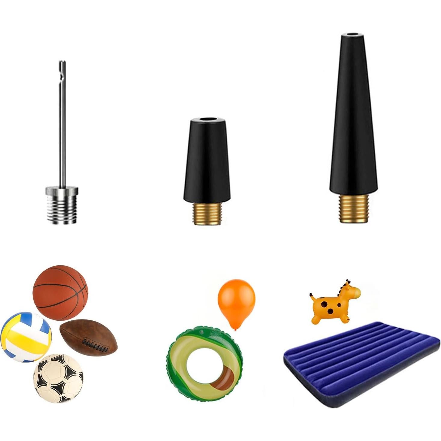 Adaptador de Válvula de Bicicleta CANDPOT 19 Piezas Inflación