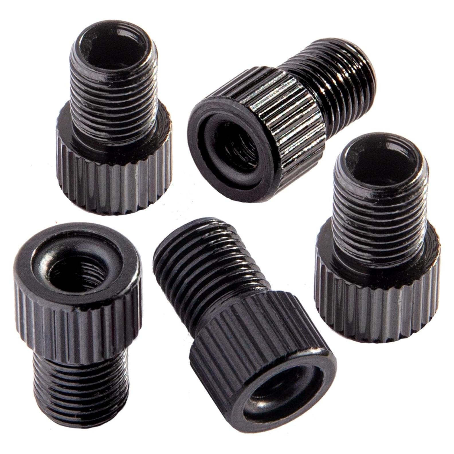 Adaptador Válvula Presta a Schrader Bike Bits - Paquete de 5