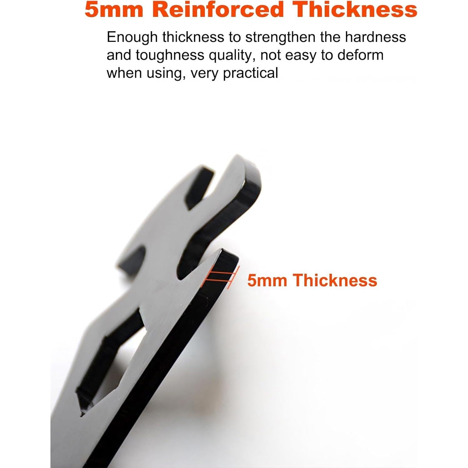 Llave de Pedal de Bicicleta SONZUIA 3-en-1 15mm 16mm 24mm