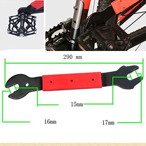 Llave de Pedal Doble Lado Mantain 15-16-17mm Acero 28cm