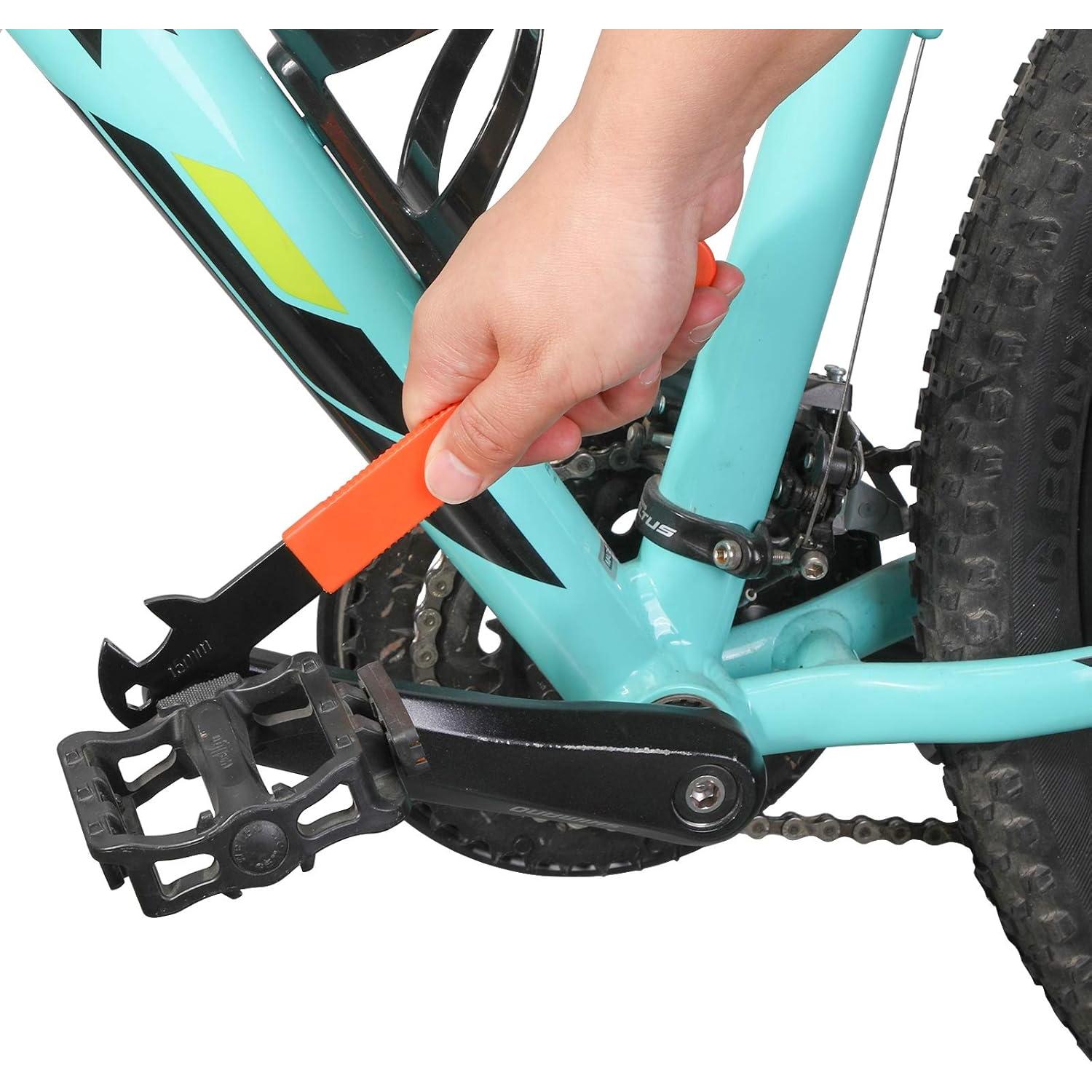 Llave de Pedal de Bicicleta QKURT 15mm con Mango Antideslizante