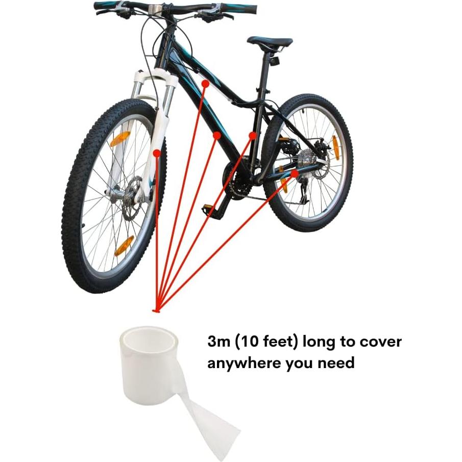 Cinta de Protección para Cuadro de Bicicleta TURBOOST 3m