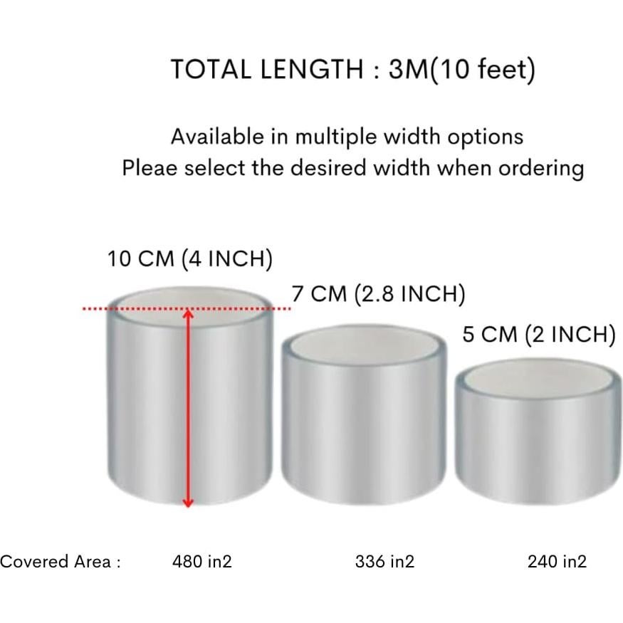 Cinta de Protección para Cuadro de Bicicleta TURBOOST 3m