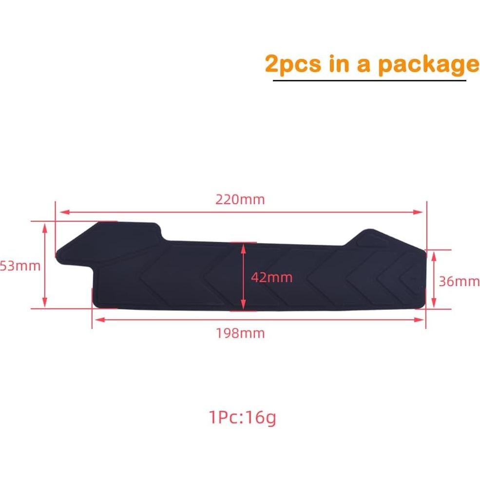 CYSKY Protector de Cadena de Bicicleta de Silicona 2 Pcs