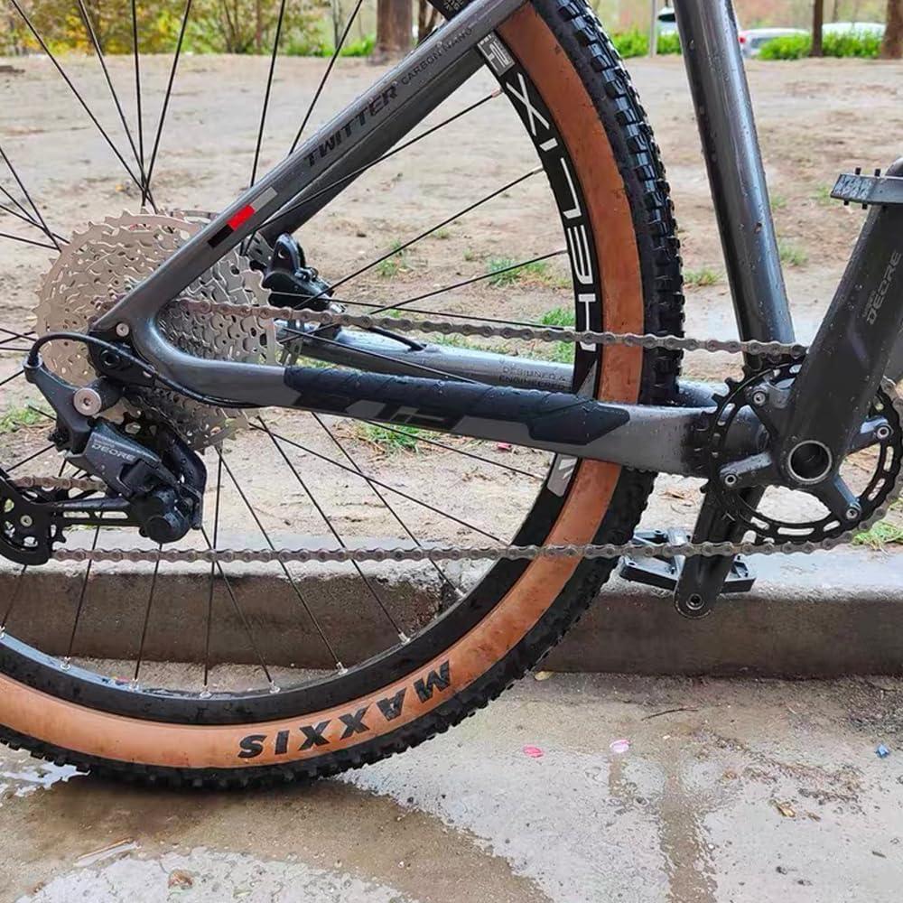 CYSKY Protector de Cadena de Bicicleta de Silicona 2 Pcs