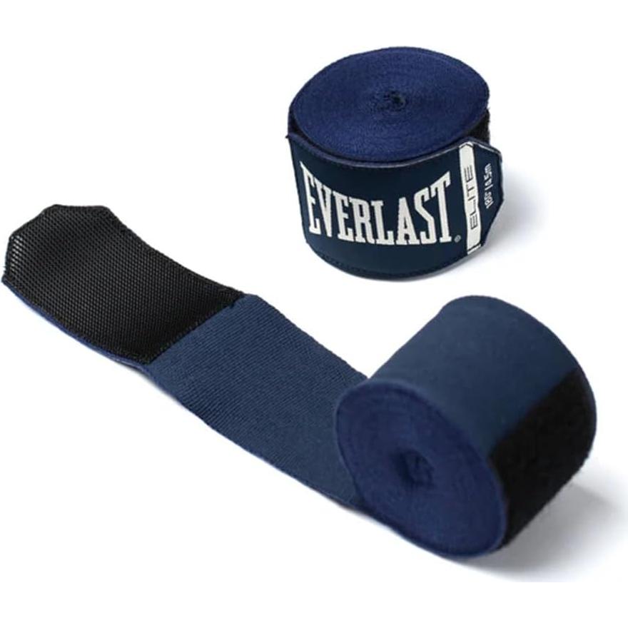 Vendas para Manos Everlast Elite 457 cm Azul Marino