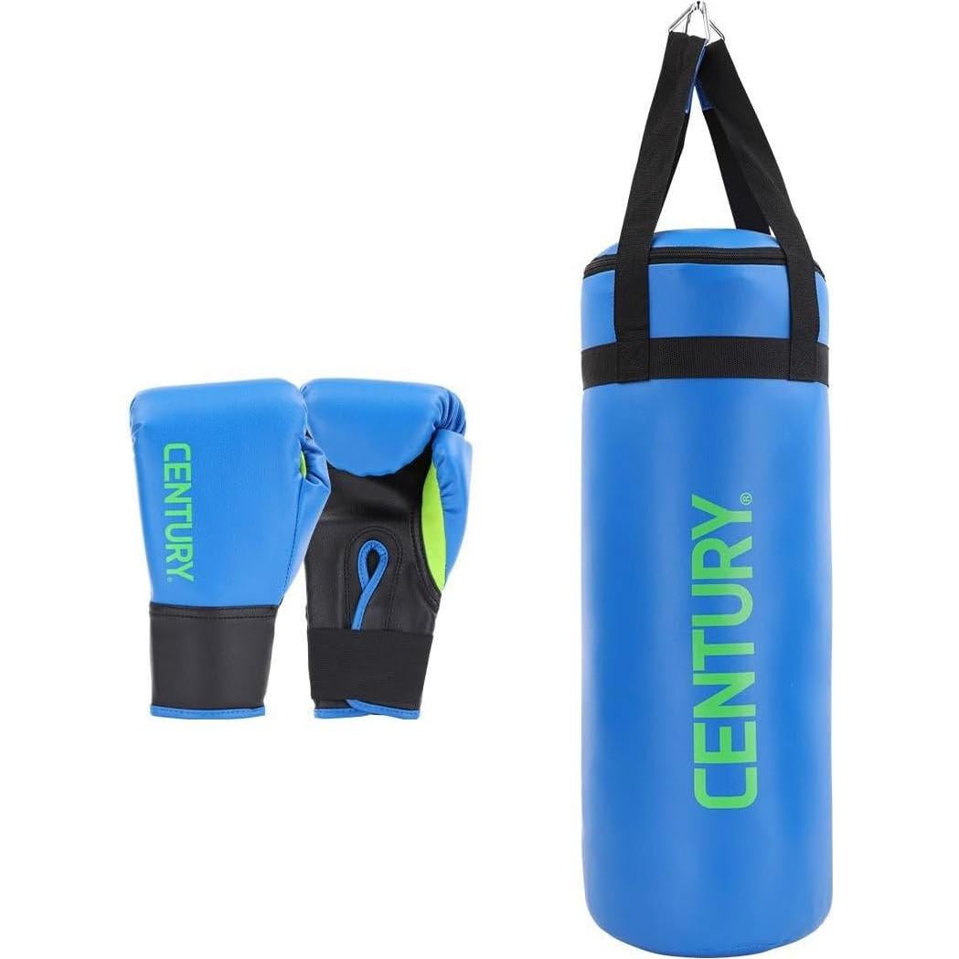 Combo Saco de Boxeo y Guantes Century para Niños 7-10 Años