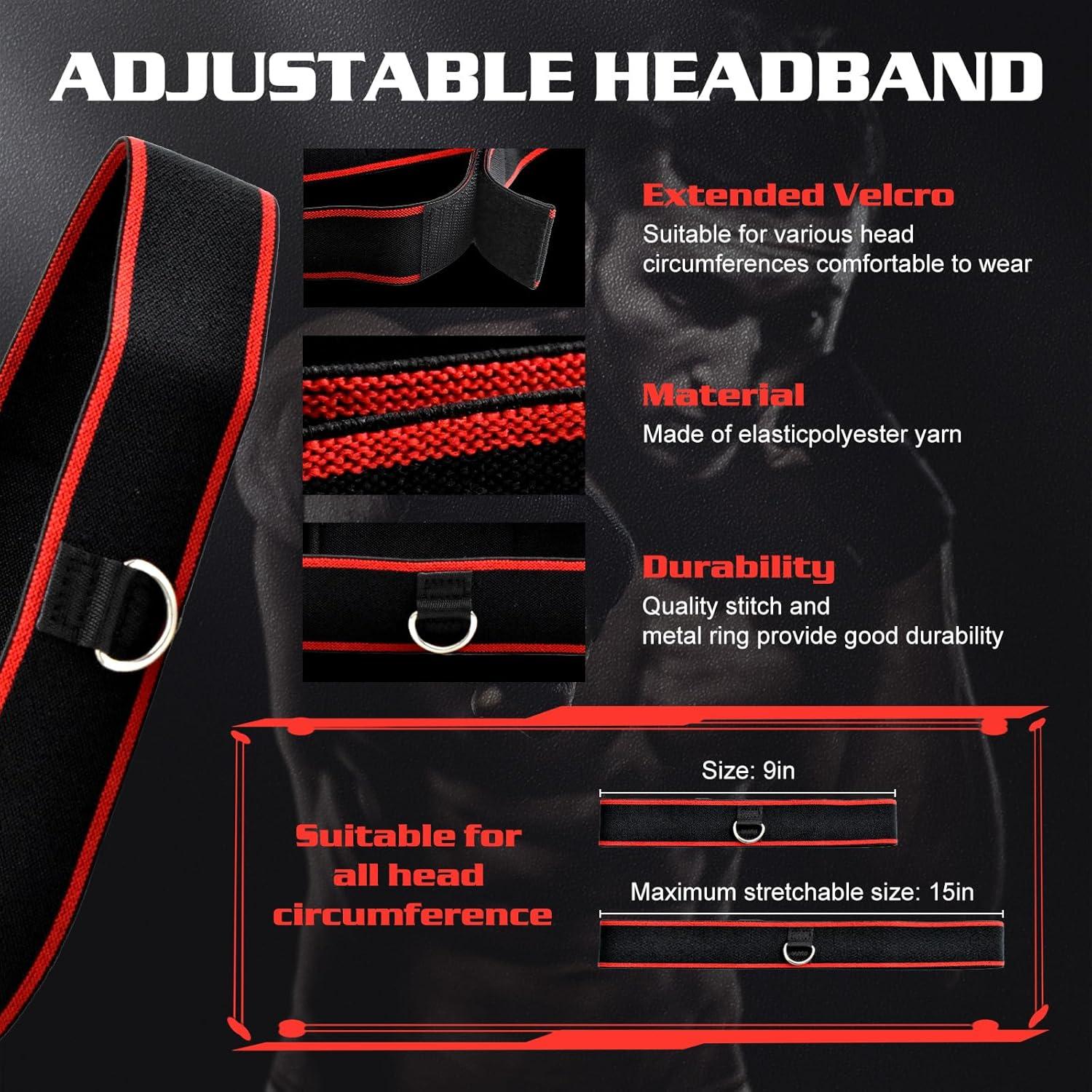 KTEBO Conjunto de Boxeo con Pelotas de Reflexión y Vendas