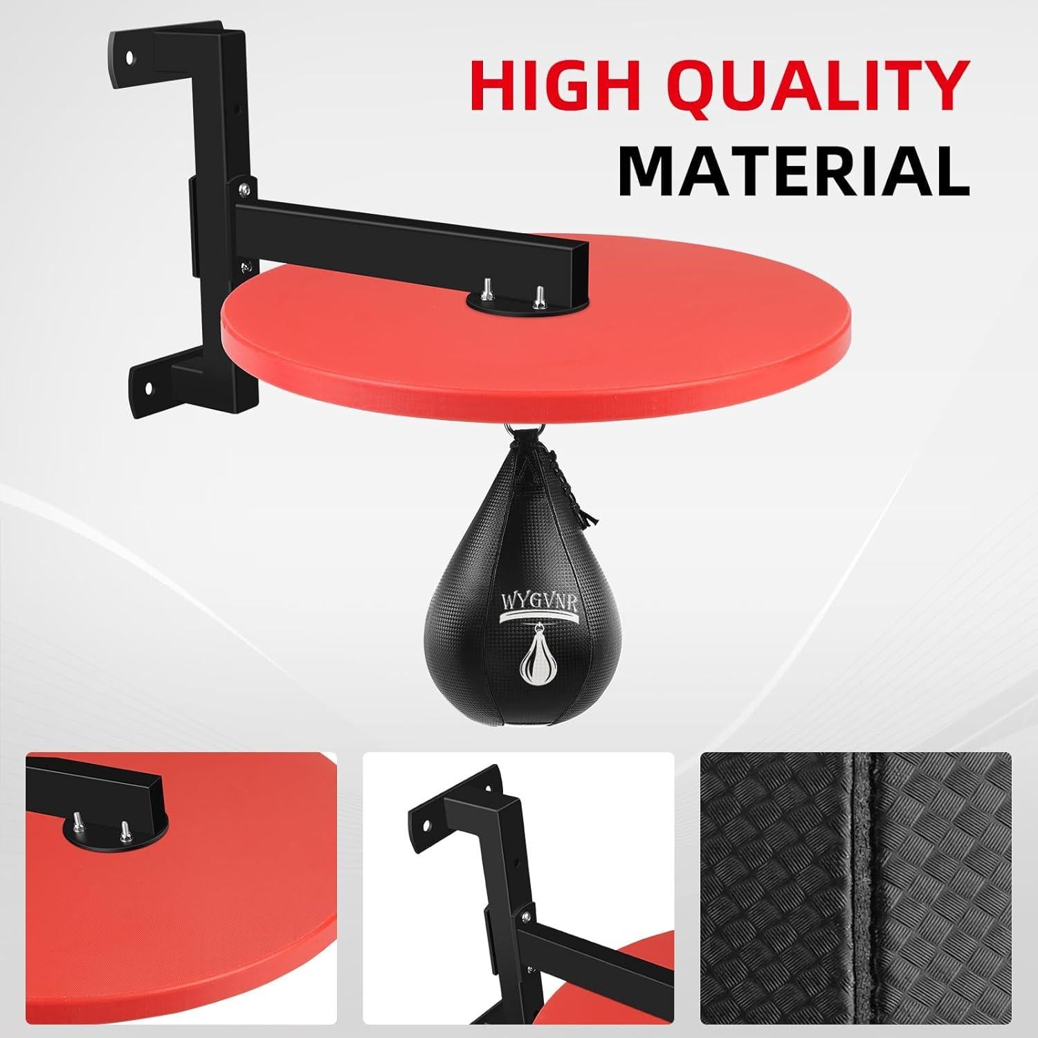 Plataforma de Saco de Velocidad WYGVNR con Giratorio Ajustable