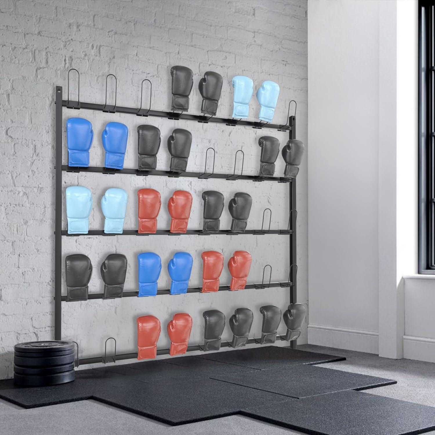 Estante de Almacenamiento para Guantes de Boxeo SHZYJBRY 20 Pares