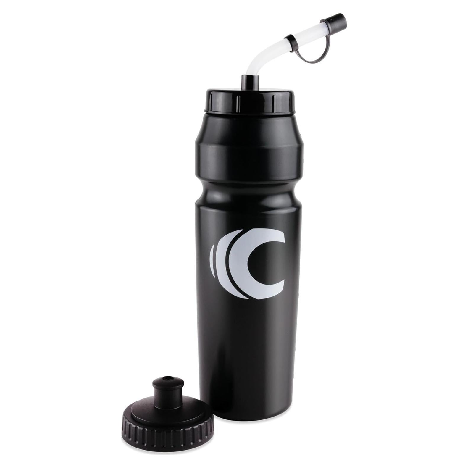 Botella de Agua Deportiva Cannon Sports 1L Libre BPA Negro
