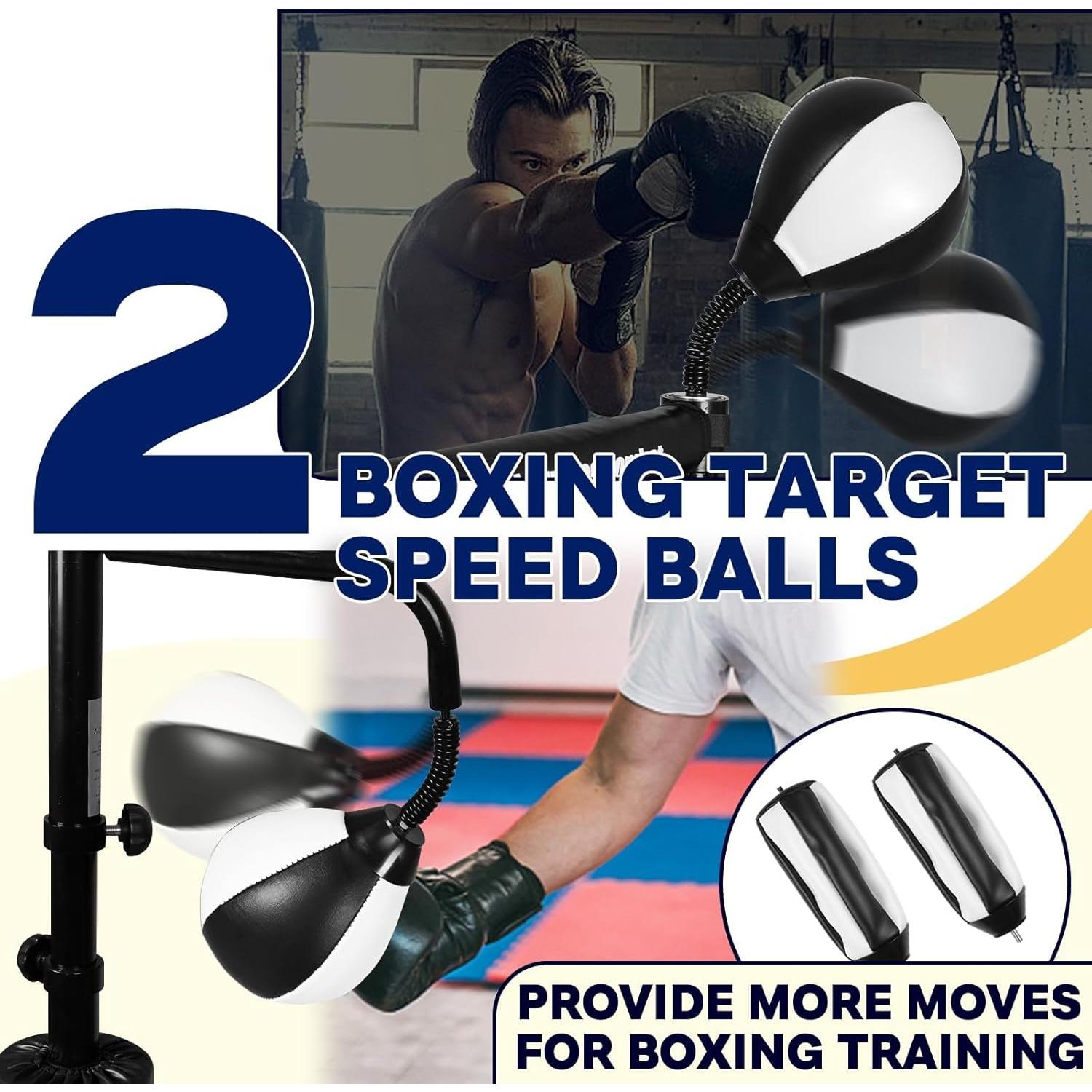Entrenador de Velocidad de Boxeo INNOLIFE Ajustable 82.7"