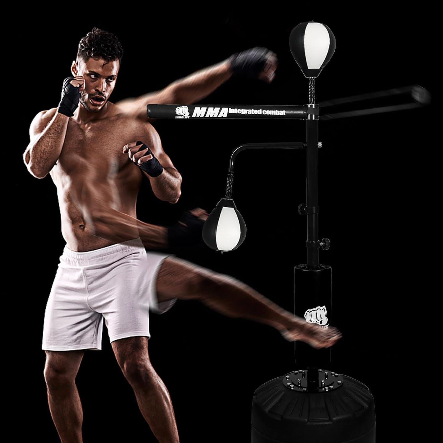 Entrenador de Velocidad de Boxeo INNOLIFE Ajustable 82.7"