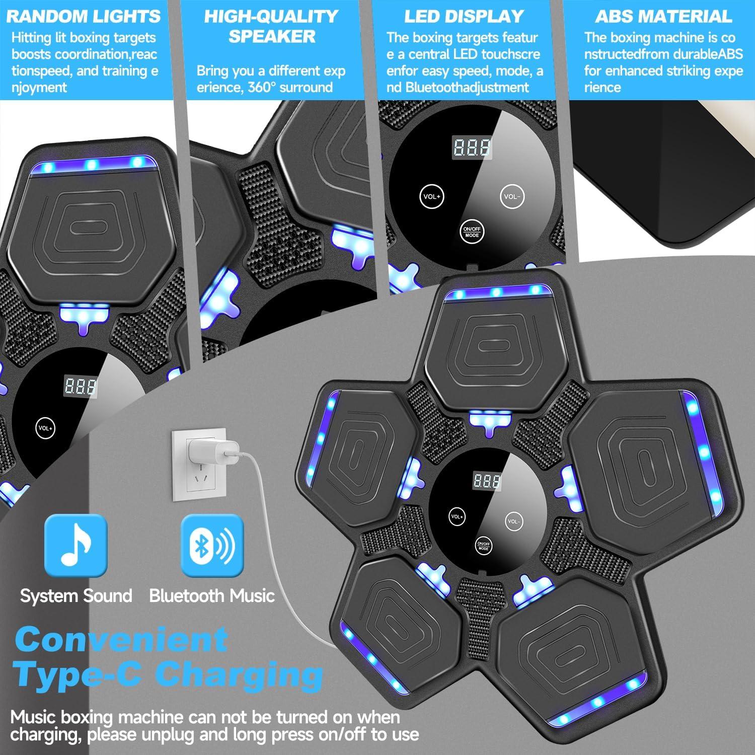 Bolsa de Entrenamiento de Boxeo Inteligente Usefer con APP