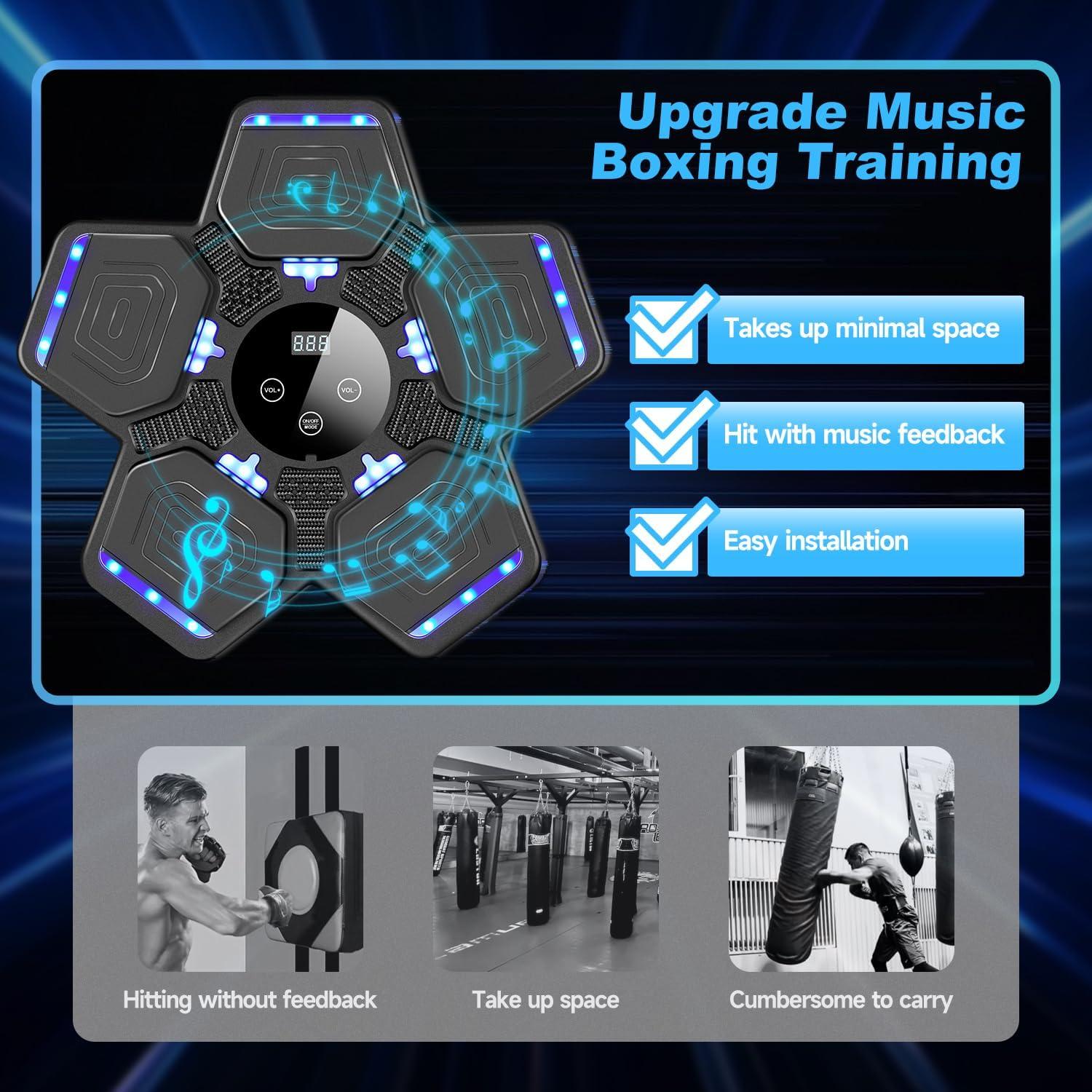 Bolsa de Entrenamiento de Boxeo Inteligente Usefer con APP
